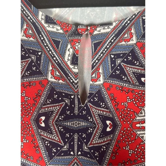 Paper Crown x Rifle Paper Co. Efflorescence Kaleidoscope Shift Dress Size XS - Picture 5 of 8